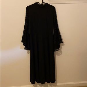 Black evening dress